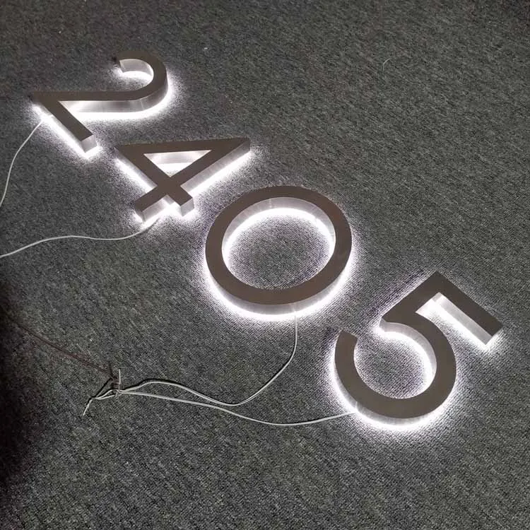 Акриловый знак номера здания отеля акриловый знак двери дома акриловый номер дома