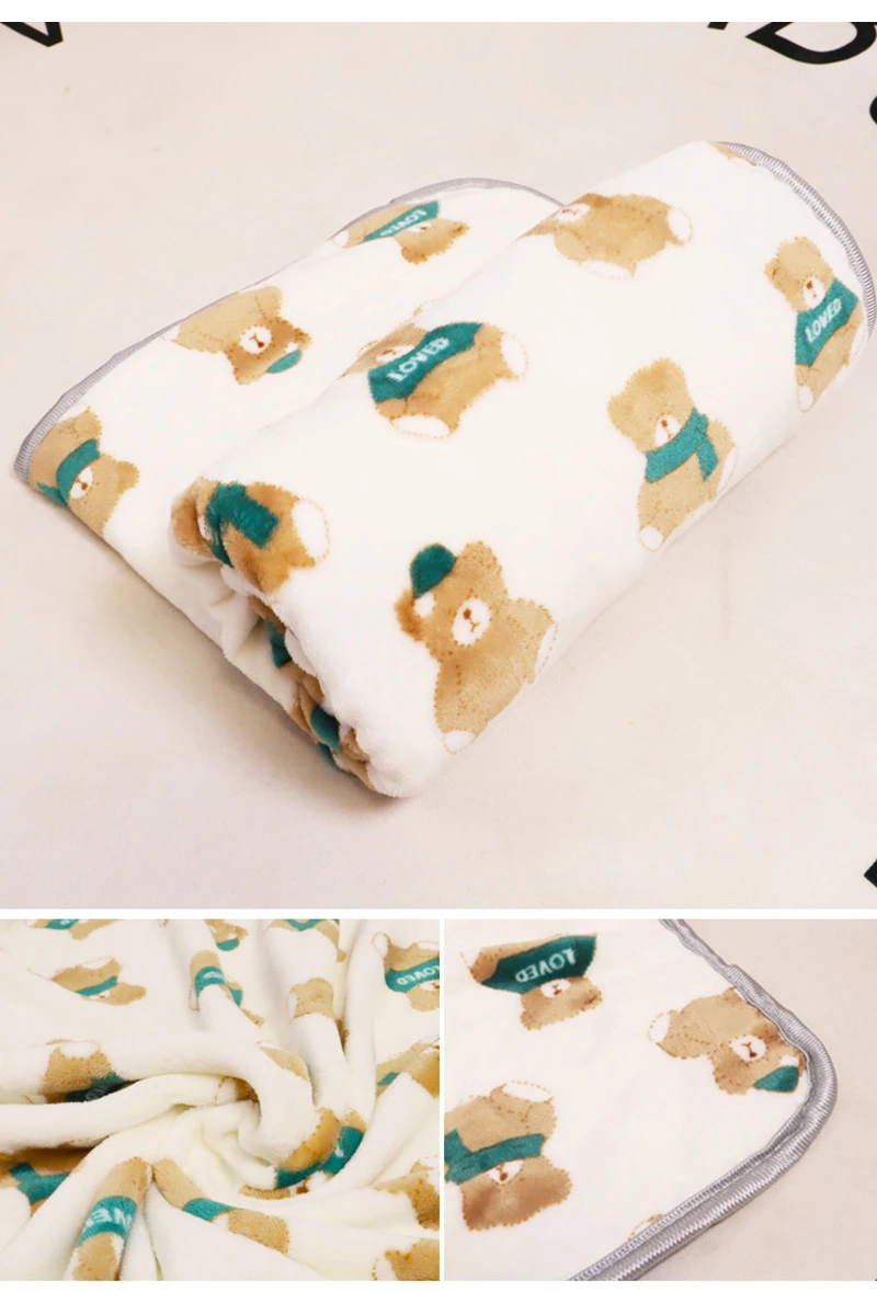 Winter Warm Dog Blanket Soft Pet Blanket For Dogs Cats Comfortable Dog Sleeping Blanket Pet Bed