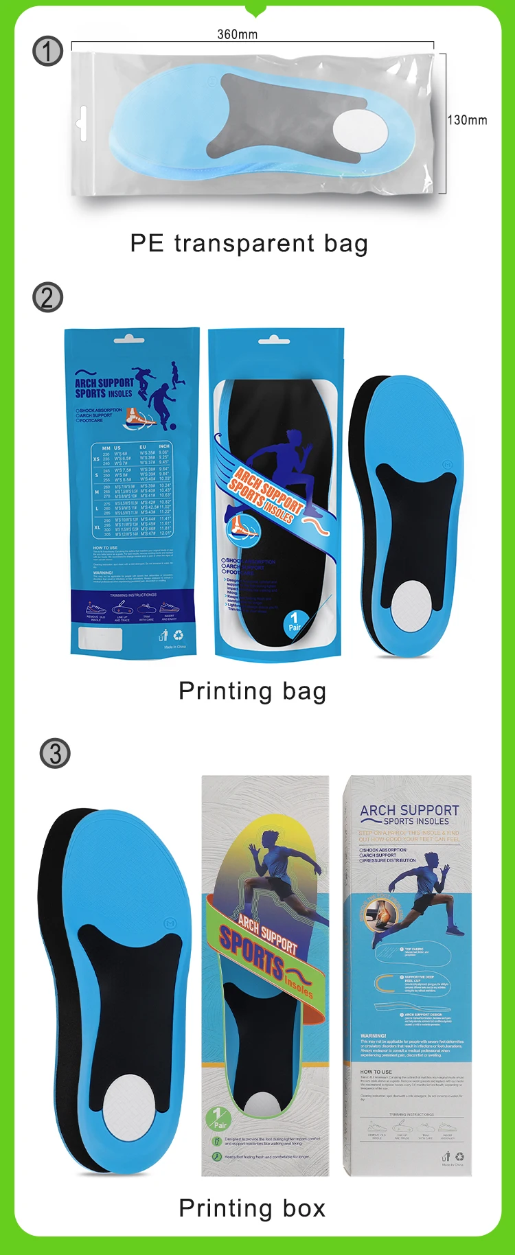 product joghn custom insole pu insole manufacturer sport insoles arch support-43