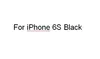 Para iPhone 6S negro