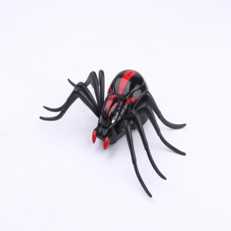 IQOEM креативные Детские жуткие подарки, игрушки для розыгрышей, имитация электрического таракана, модель паука с дистанционным управлением, игрушка для животных, весь день святых