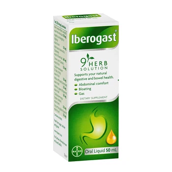 New Zealand Health And Safety Digestive Healthcare Supplement Iberogast 9 Herb Solution Oral Liquid 50ml
