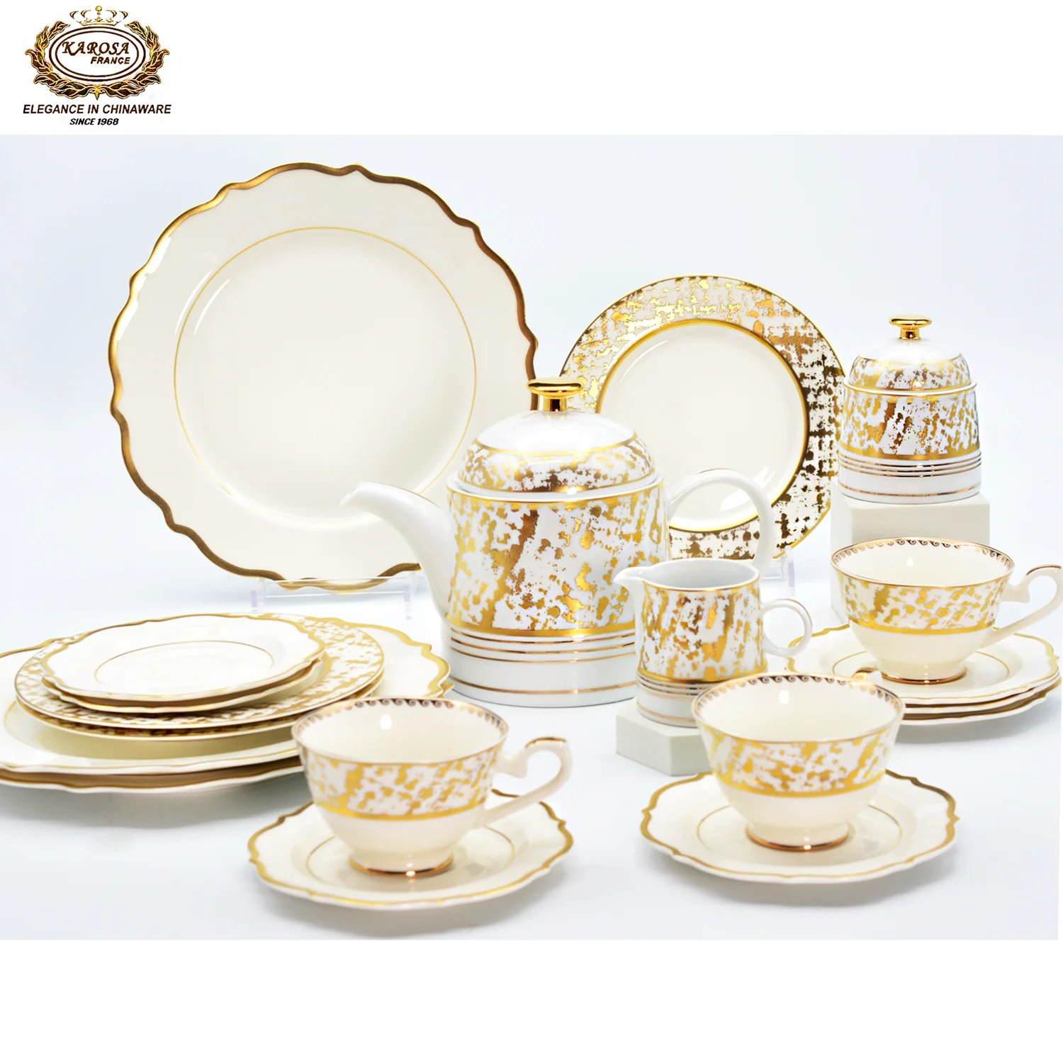 High quality western style dinnerware sets - Karosa chinaware