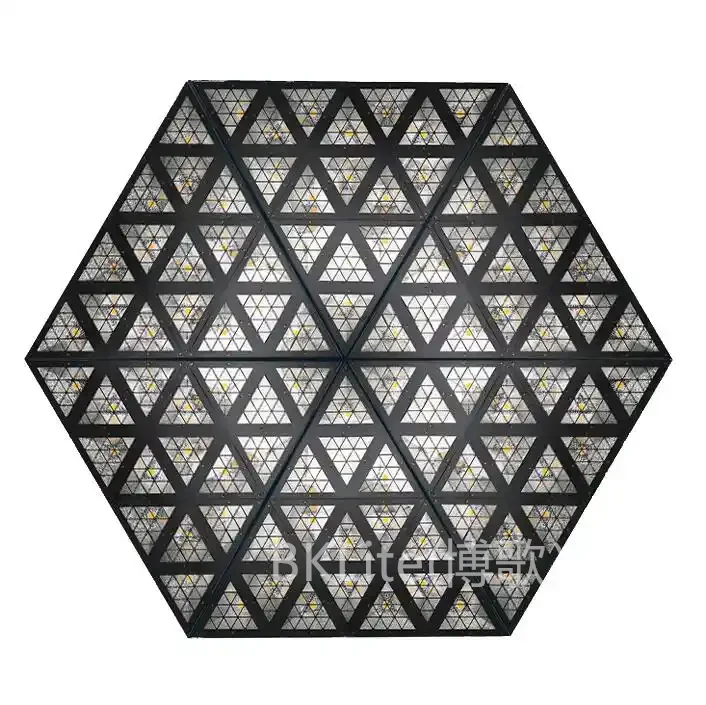 16x30W Golden Triangle Retro Matrix LED Stage Lights DJ Disco Background Light for Stunning Stage Effect