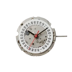 Mechanical Luxury Watch Movement Alloy Hollow Silver for Men Japan Miyota 6T15 Automatic Hand Winding 3 Hands Date 83/4'' Size