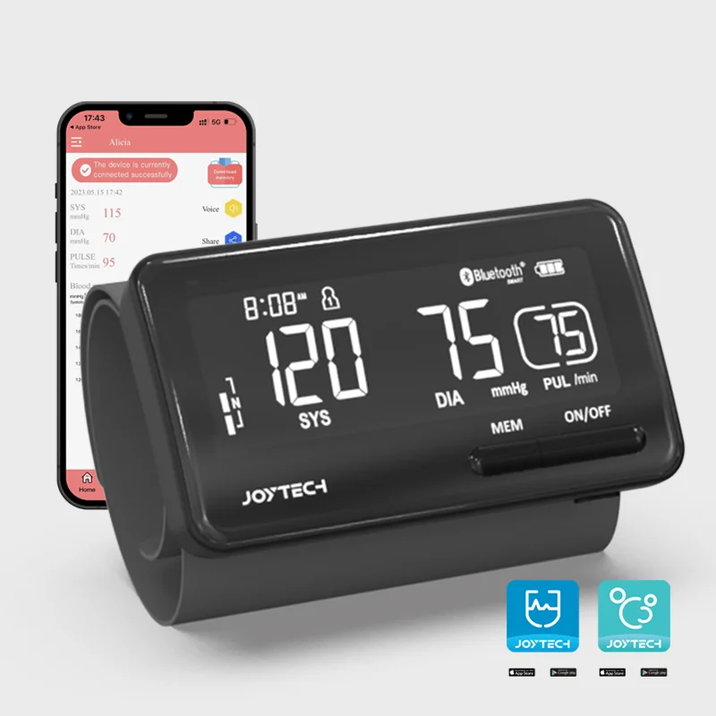 MDR CE Factory Customize bluetooth Blood Pressure Monitor Household Home Use Clinical BP Machine Medical Supplies