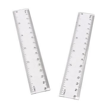 Lot De 4 Règles En Acier Inoxydable - 15 Cm, 20 Cm, 30 Cm, 40 Cm - Double Face, Précision (Menuiserie, Maquettisme) - 5