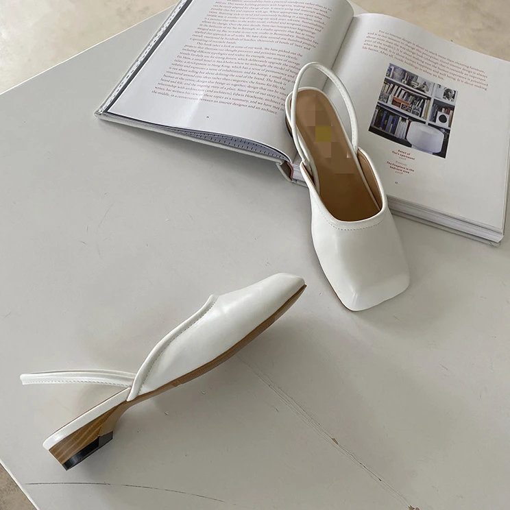 Sandalias Bajas De Cuero Con Tiras Para Mujer,Zapatos De Tacón Bajo,Punta  Cerrada,Cómodos,A La Moda,Color Beige,Para Verano - Buy Bajo Sandalias,Las  Mujeres De Cuero Sandalias Zapatos De Tacón,Dedo Del Pie Cerrado Traje De