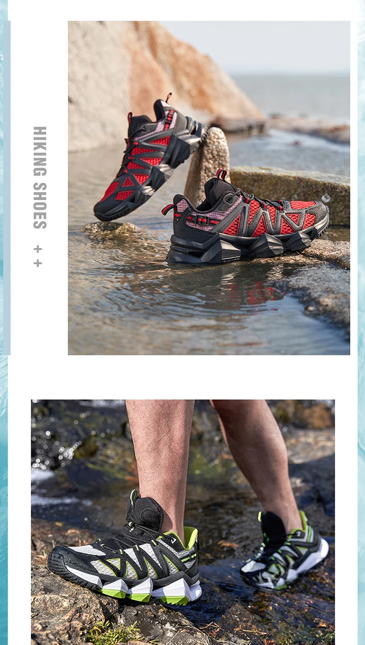 Generic Rax Men's Aqua Upstreams Shoes Quick-drying Breathble