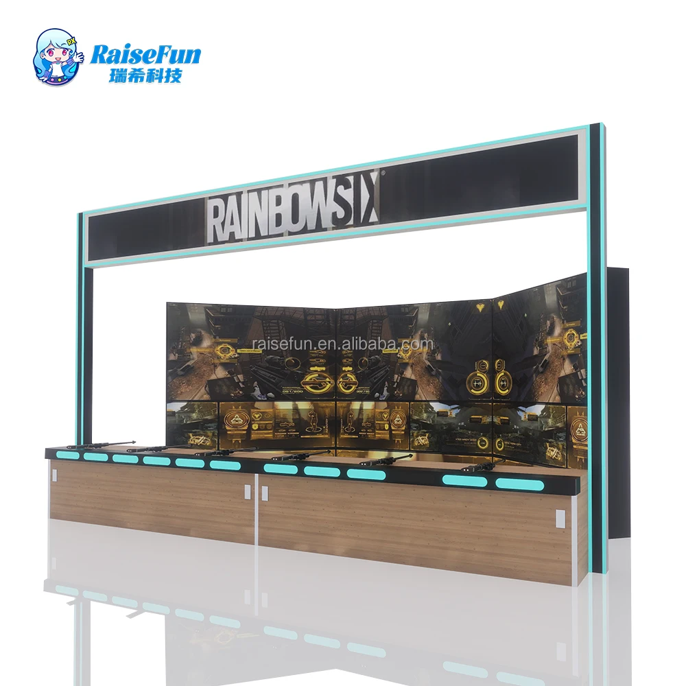 Coin Operated Indoor Game Machine Multiplayer Racing Shooting Sport  Laser Equipment Commercial Mall Arcade Entertainment