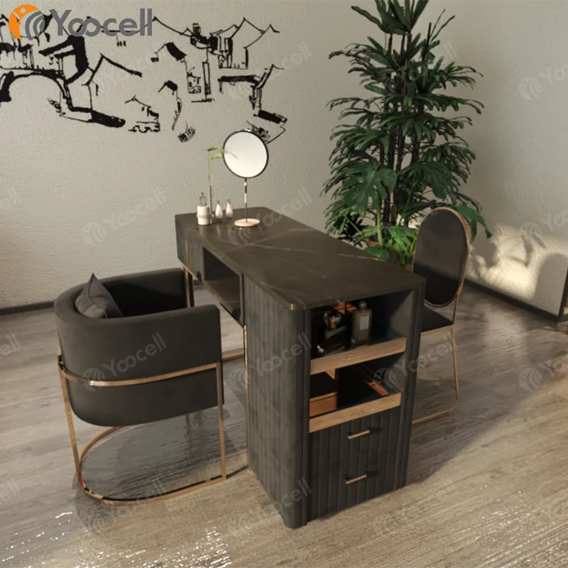 Мебель Yoocell для маникюрного салона, дизайн салона красоты, столы для ...