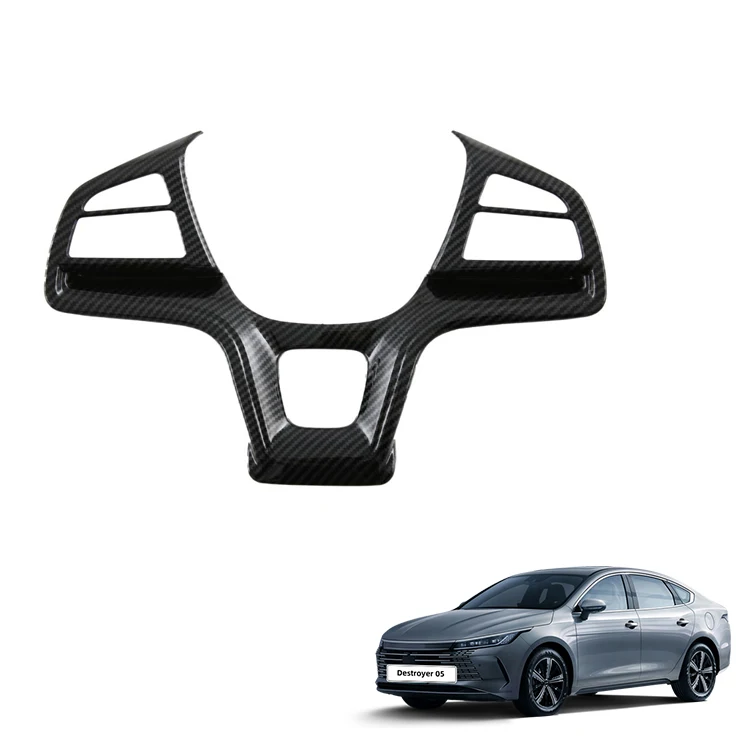 Steering Wheel Trim for BYD Destroyer 05 Accessories Chazor ABS Steering Wheel Decoration Strips Interior Accessories