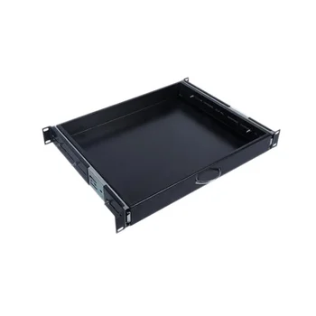 2u Shelf 19 Inch Server Rack Fixed Shelf With Mount Ears Vented Tray ...