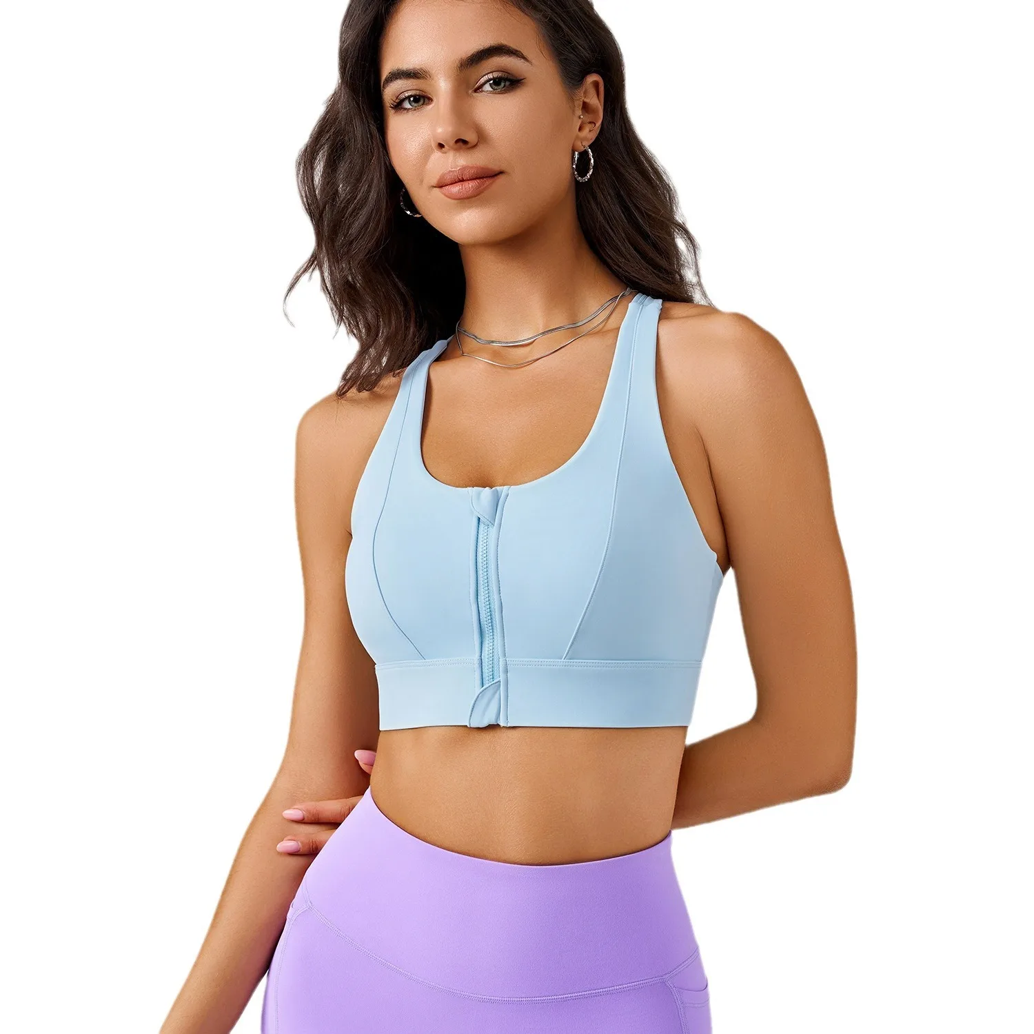 Beautiful Back High-Strength Shockproof Running Vest Integrated Sports Yoga Clothing Fro