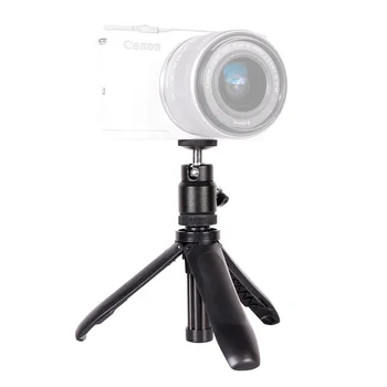 Tripod with ABS Plastic 1/4 Screw Portable Flexible for Various Cameras Flash-Light LED Light Mobile Phone Clip detail image