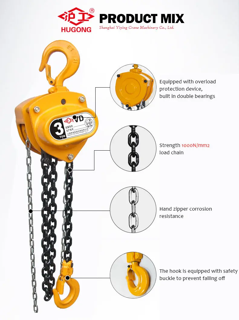 Vd Type 5 Ton Chain Block For Sale Buy Vd Chain Block Manual Chain