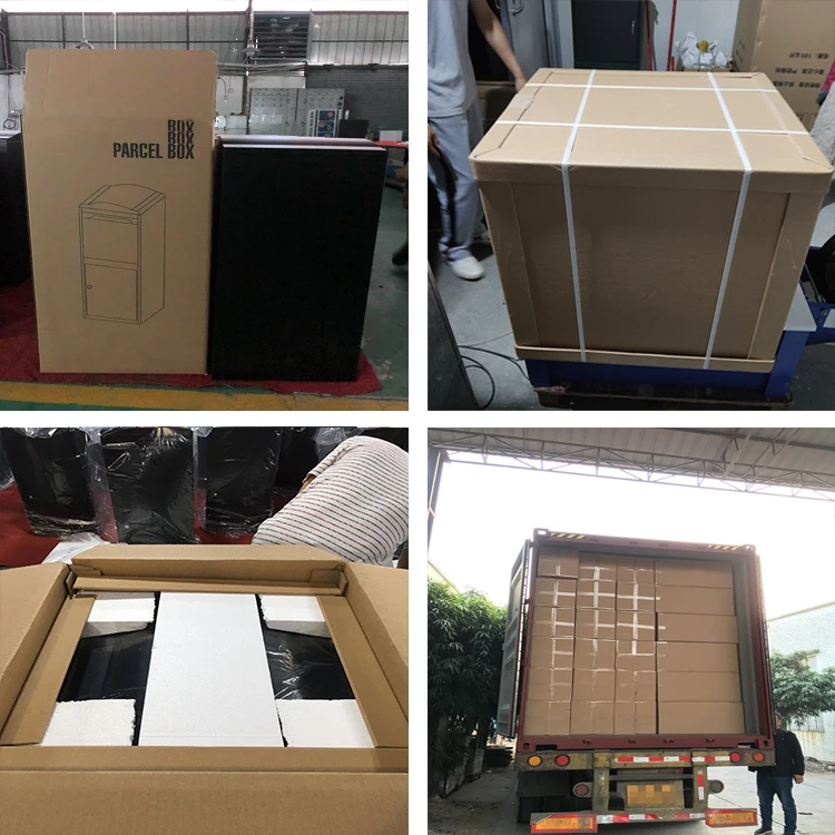 Smart Metal Outdoor Logistic Parcel Locker Post Application Mailbox and Parcel Drop Box