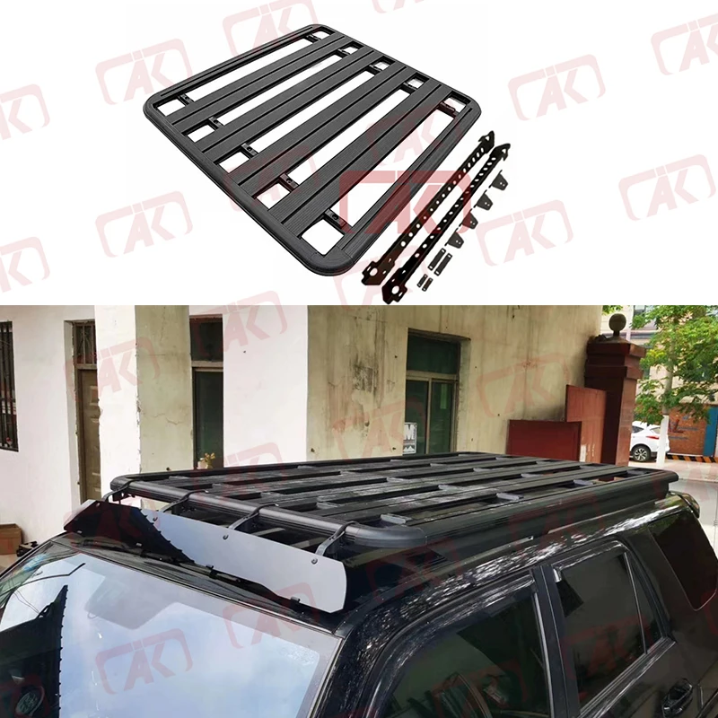4wd Jk Jl Body Kit Luggage Carrier Roof Rack Rear Side Ladders For Jeep