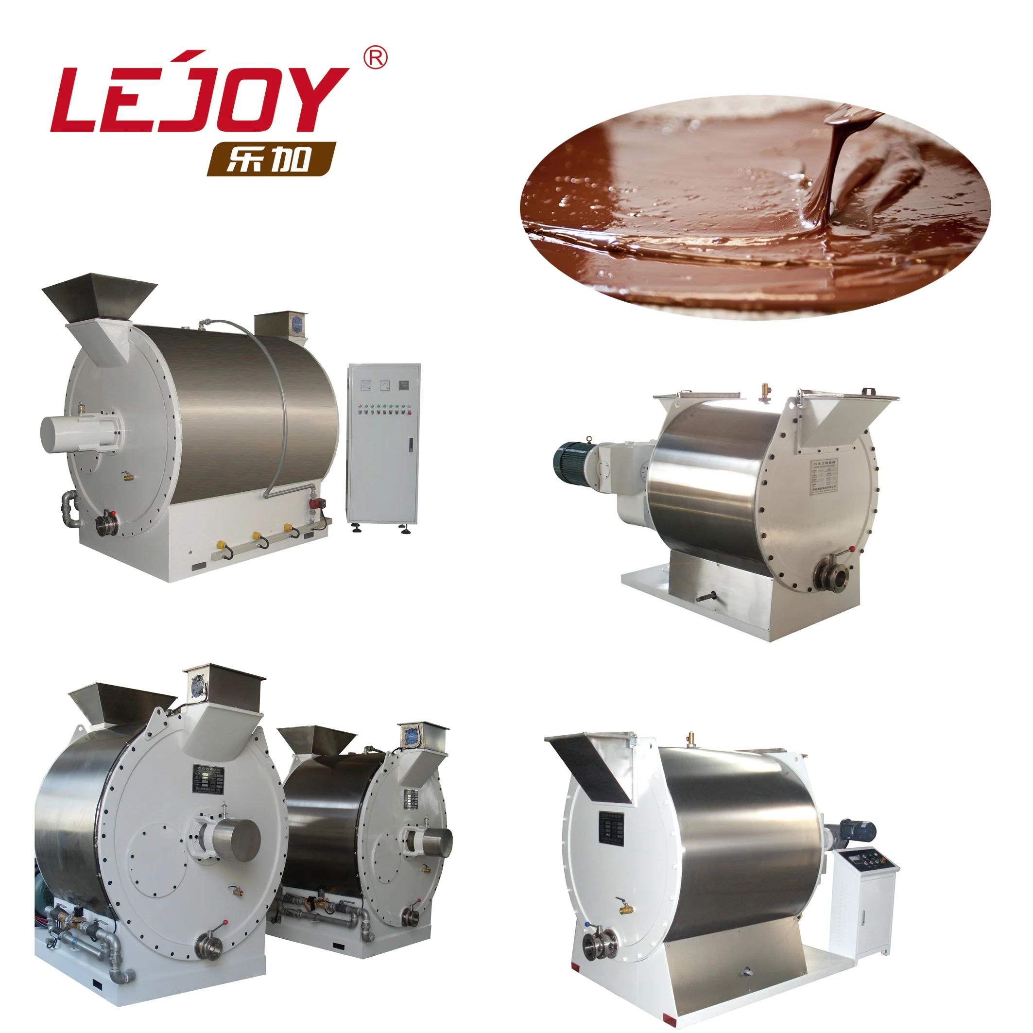 Small Capacity Lab Use Chocolate Conche and Refiner Chocolate Grinding for Chocolate Spread