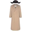 Abrigo + gorro beige Napoleón