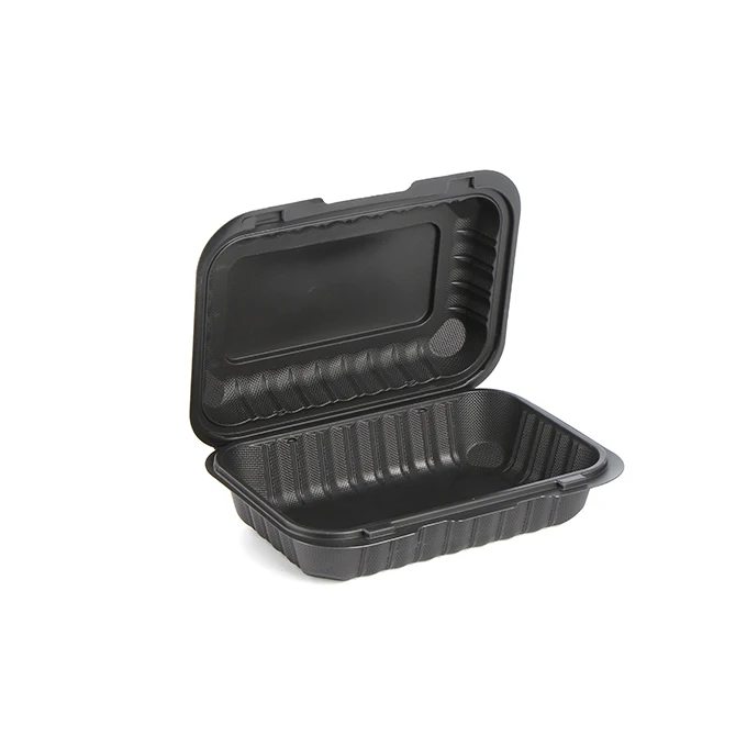 Deli Take Out Clamshell Hinged To Go Boxes Containers Mfpp Mineral Pp 