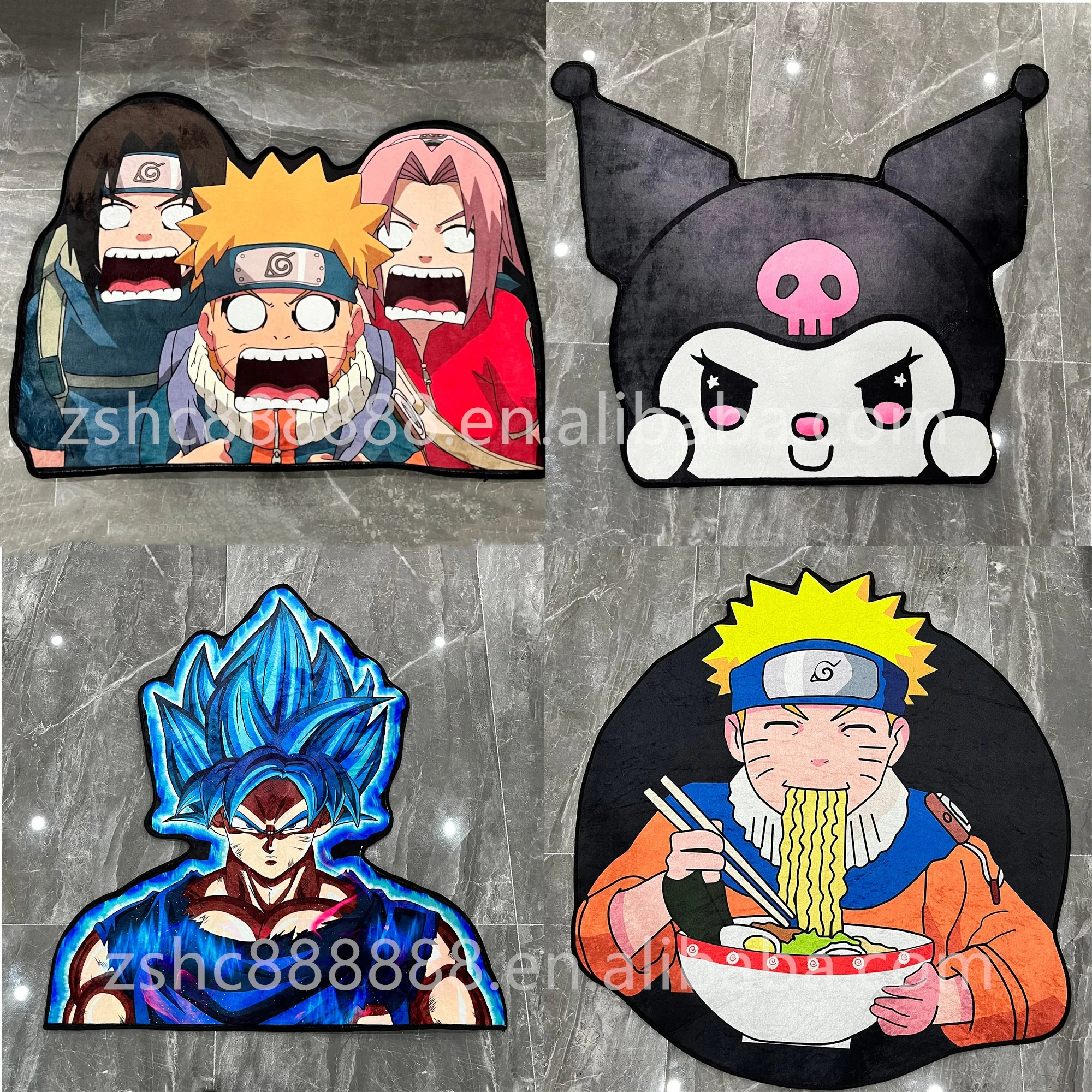 Custom Anime Cute Rugs Custom Your Photo On Rugs Special Die <b>Cut</b> <b>Manga</b> Carp...