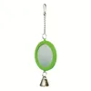 Green round mirror 8*22cm/45g