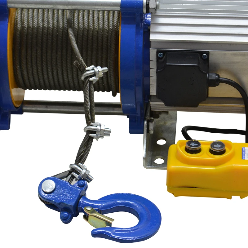 JULI Factory Electric Hoist 1ton 2 Ton 30m Wire Rope  Electric Winch Hoisting Lifting Machine with Cooper Motor