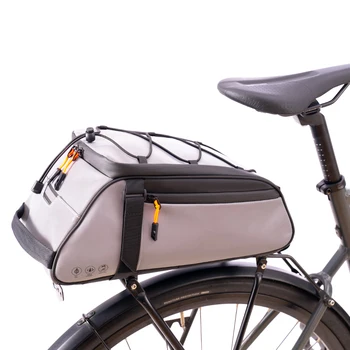 2024 new Factory 3 in 1  10L High-Reflective Bicycle Rear Rack Trunk Storage Bags  E-Bike Pannier Saddle Shelf Bag Backpack