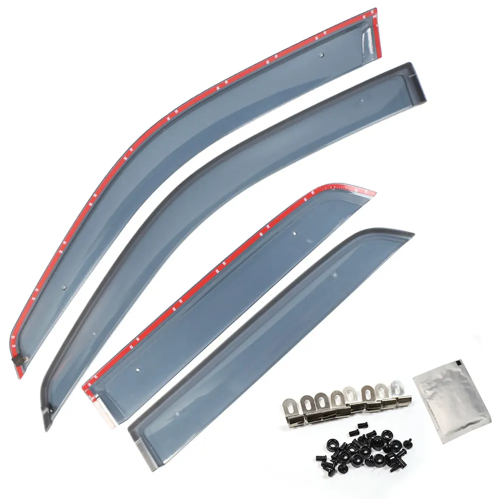 Car Accessories 2023 2024 Window Visor for Toyota Land Cruiser Prado 2018 Automotive Exterior Parts