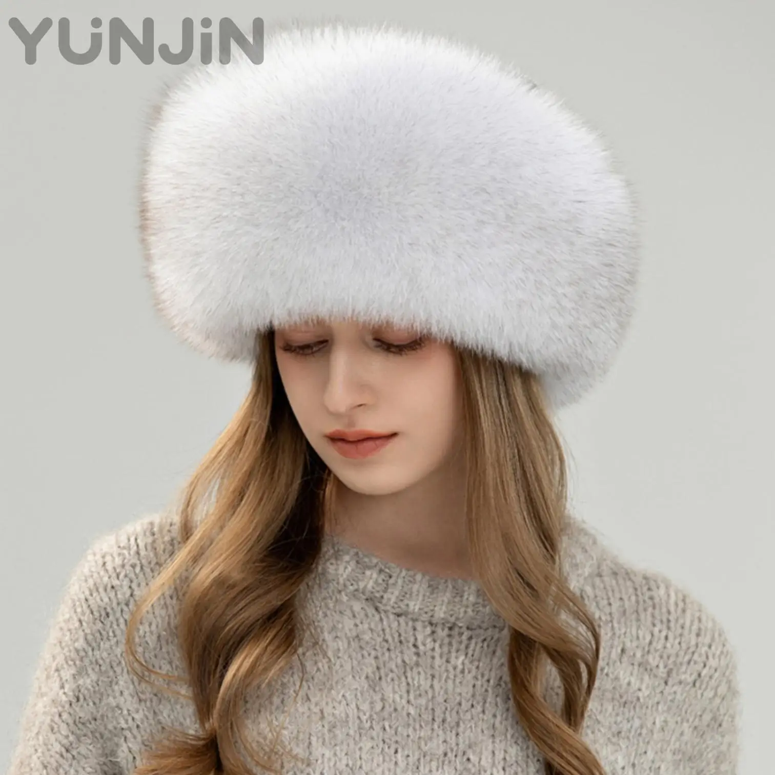High Quality Luxury Women's Real fox Fur Mongolian