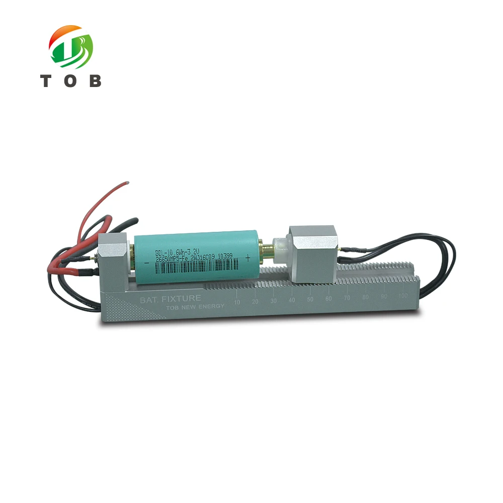 TOB 26650 18650 AA AAA Удлиненный тип 60A CNC четырехпроводные цилиндрические зажимы для батарей