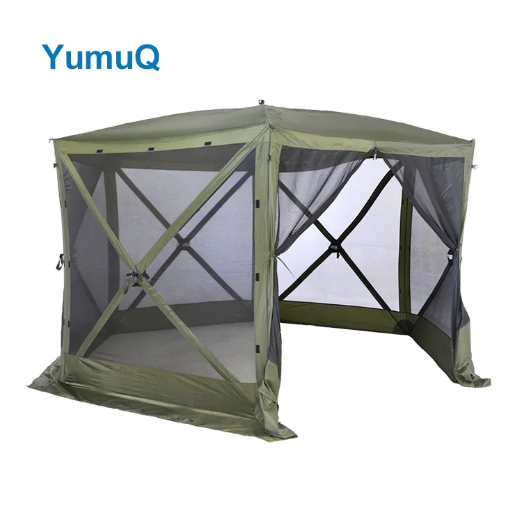 YumuQ All Seasons Portable Instant Easy Setup Pop up Alvantor Dome Starry Screen House Outdoor Camping Hub Tent