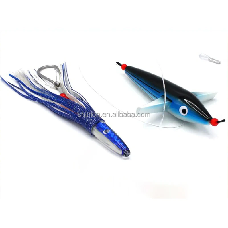 Fishing Teaser Dredge Strike Point Tackle 36'' Dredge Teaser Kit