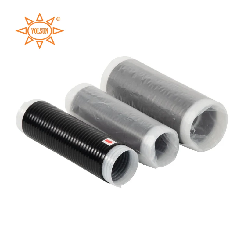 High Elasticity Silicone Rubber Cold Shrink Tube Weather Resistant Insulation Sleeve for Telecom Cable Joint Protection