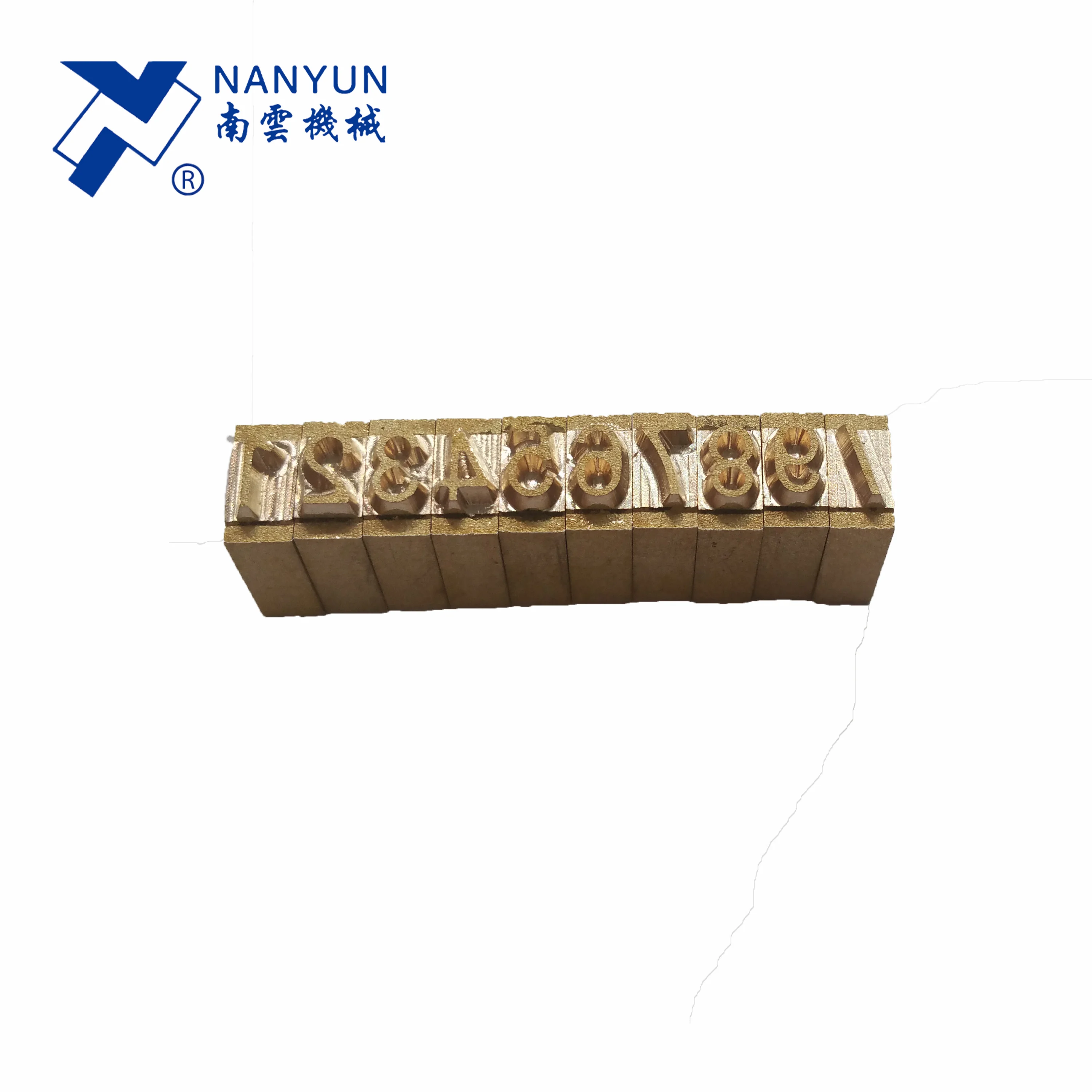 T Types and R Types Copper Brass Characters Digits Letters and Numbers for Date Expiration Coding Printing