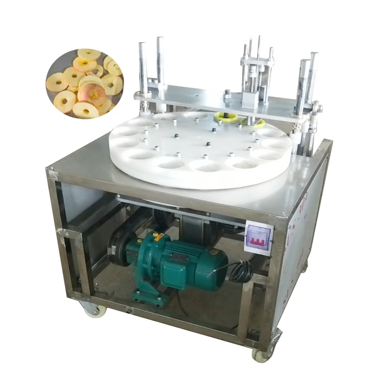 2024 Лидер продаж промышленная машина для нарезки сердцевины яблок из нержавеющей стали