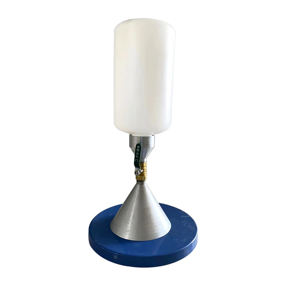 Sand Cone Field Density test Sand Fling Funnel Density Cones Density Apparatus