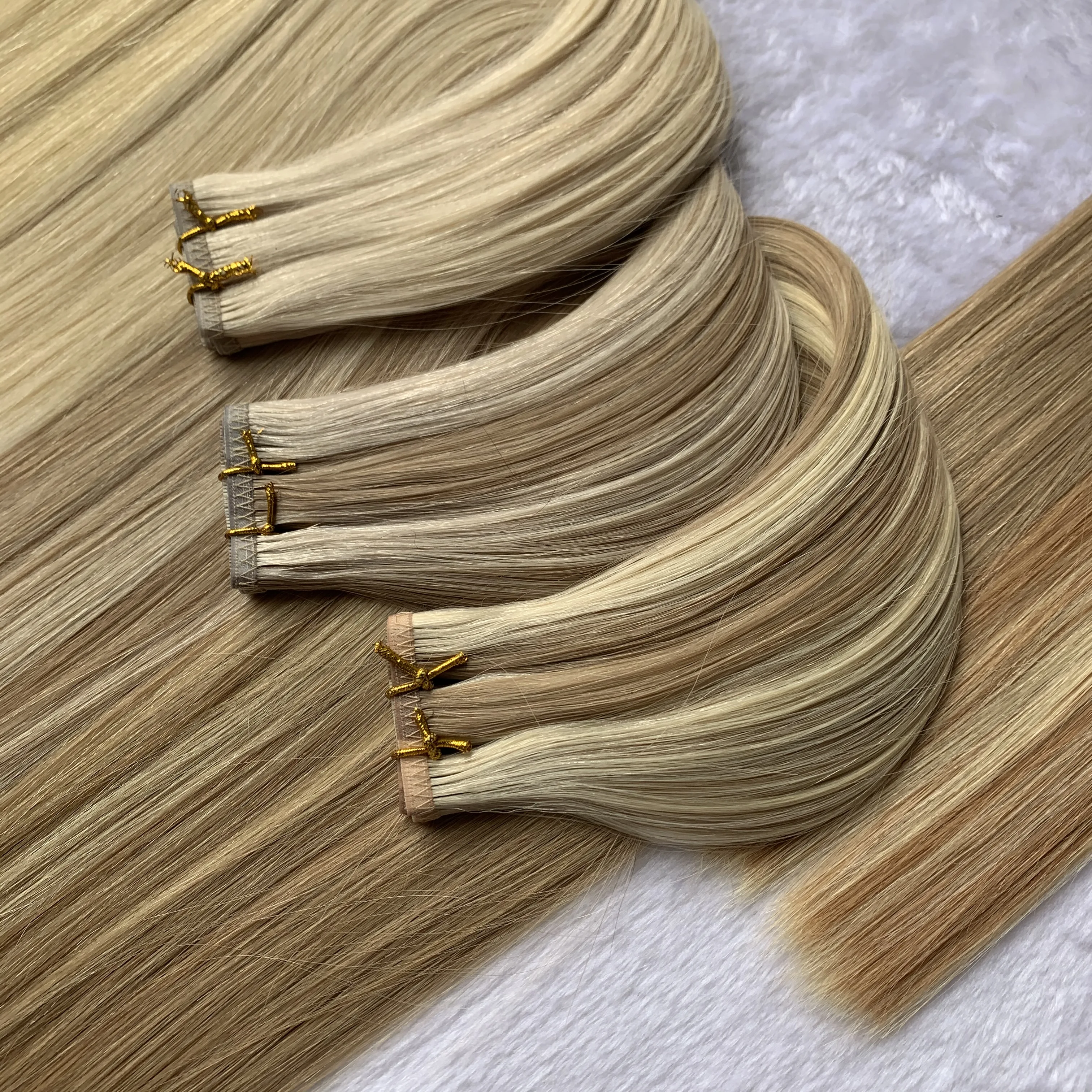 Silk Flat Weft Remy Hair Extensions