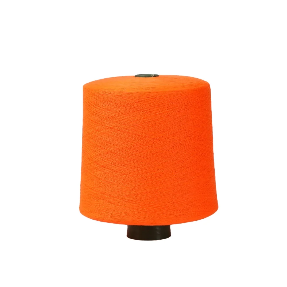 
China supplier customized high quality cationic 30s/1 polyester spun yarn 