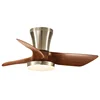walnut finish