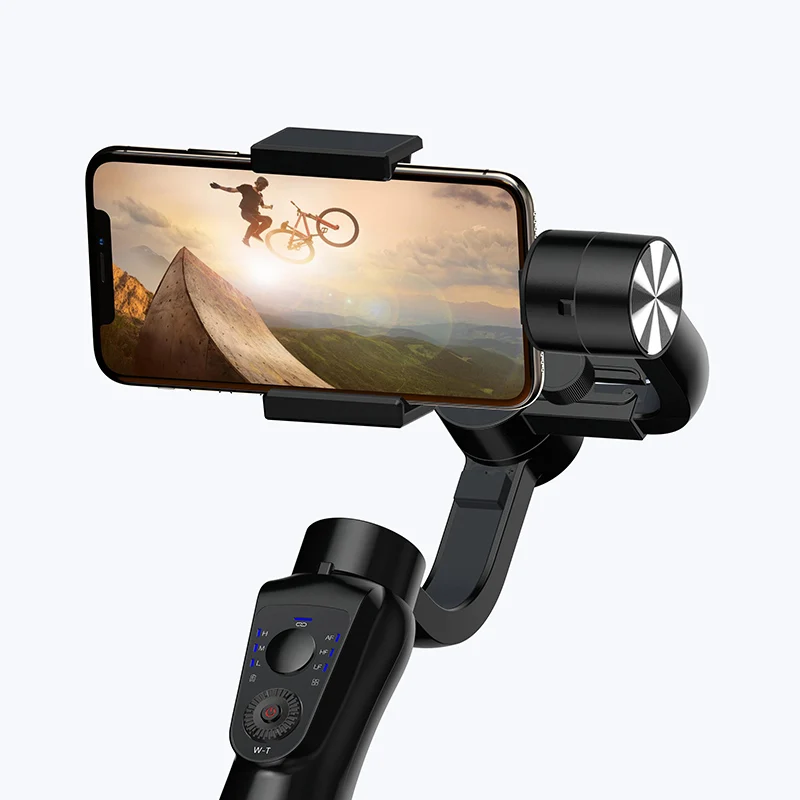 S5B 3 Axis Gimbal Stabilizer for Different Mobile Phones Pictures Videos Vlogs Live Streaming Selfie Stick with Tripod