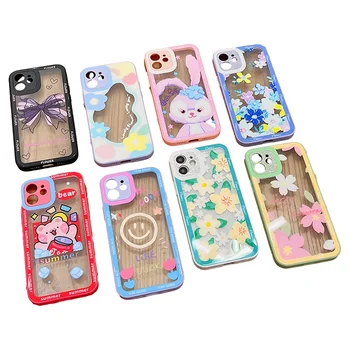 Custom Cheap Smartphone Case with Smart E Ink Screen for iPhone 15/15pro Unique Pattern Mobile Phone Case
