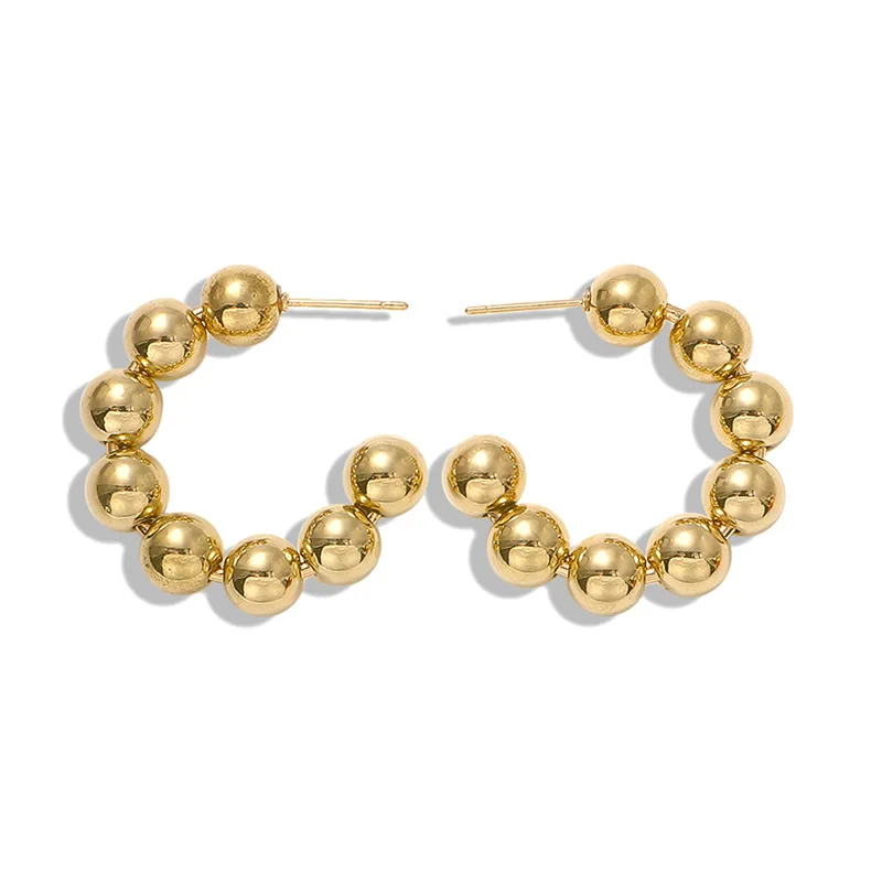 Barlaycs 2022 сетевые обручи для волос с красным жемчугом яркие белые резиновые бусины нажимные набор сережек оптовая