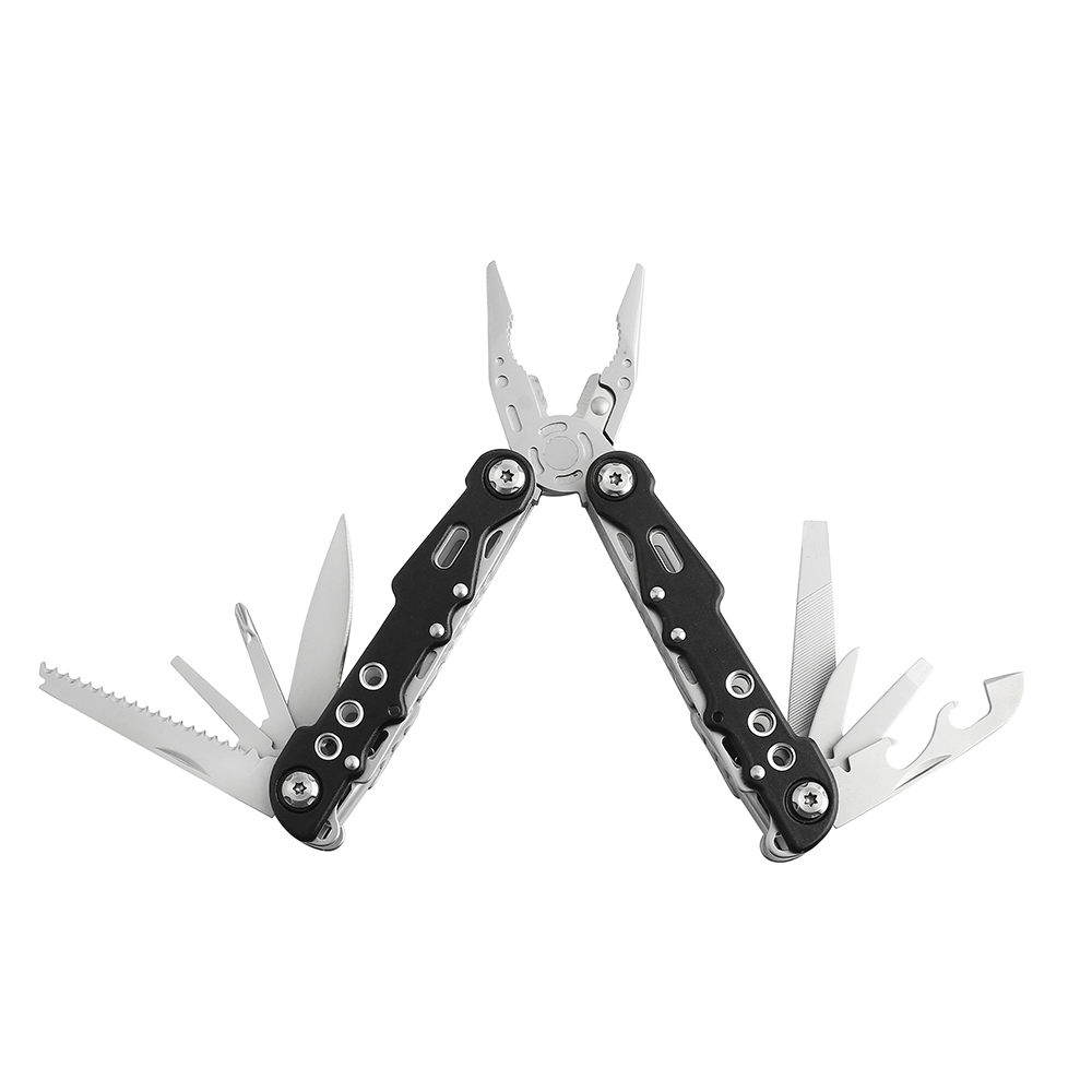 Multi tool knife camp, knife, black carabiner multi tools