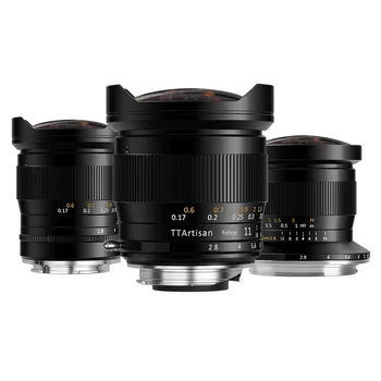 TTArtisan 11mm F2.8 Full Frame Manual Focus Fisheye Lens Mirrorless Lens for Nikkon Z/So Ny F/E/Ca Non R Mount