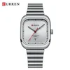 Silver Case Silver Dial