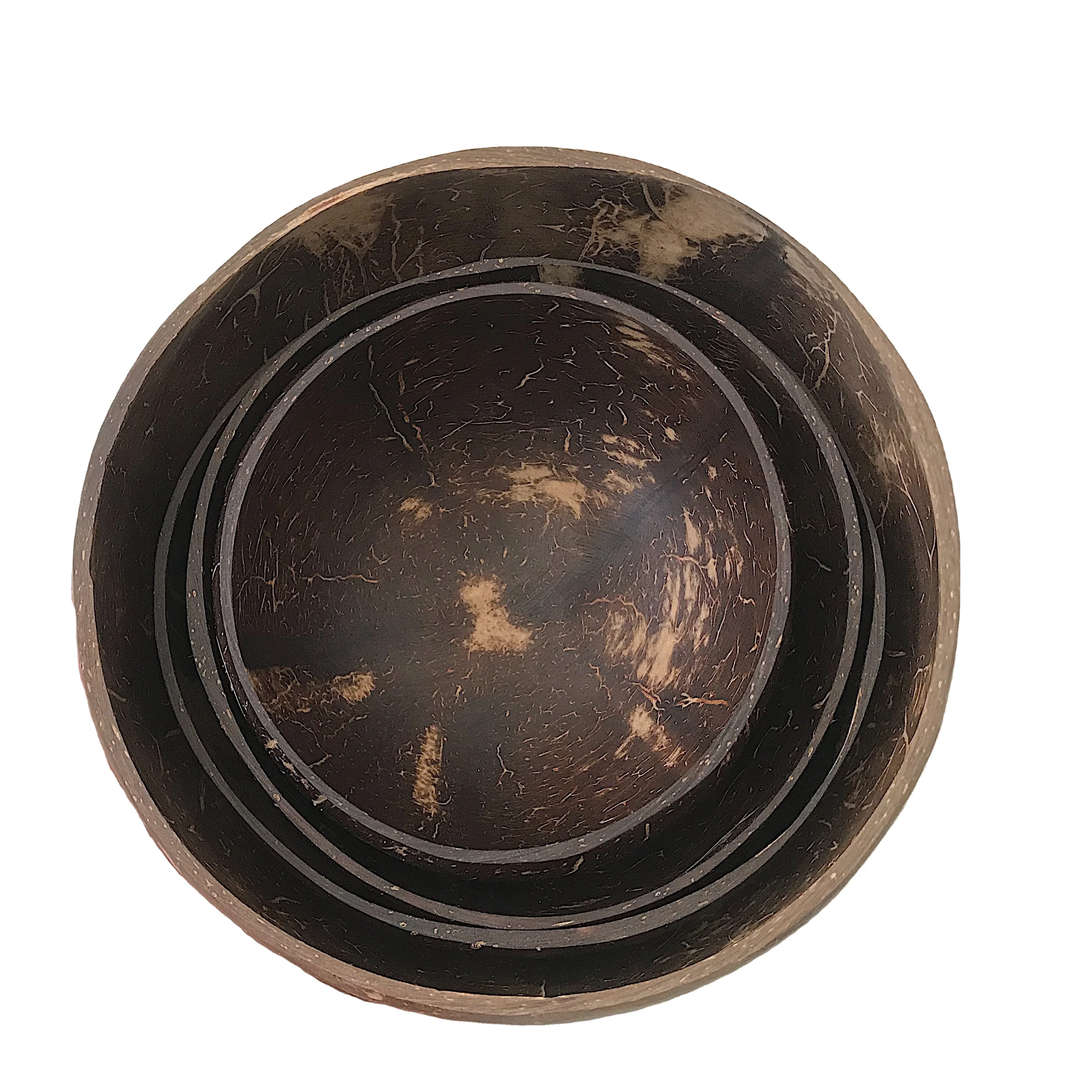 COCONUT SHELL BOWL Real Image Manufacture Wholesale Custom LOGO  and  Spoon Set Salad Bowl Dinnerware Tableware Natural Home