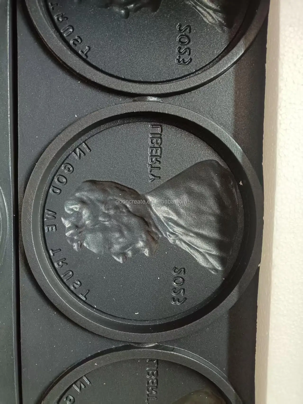 상업용 미국식 코인 와플 메이커 스낵 기계 동전 와플 기계 할로윈 와플 제조기