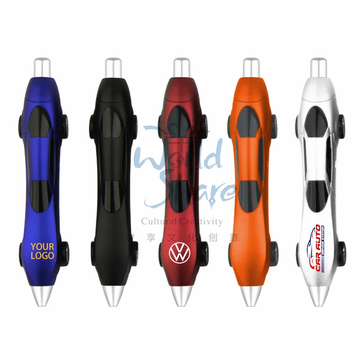 Worldshare School Office Stationary Supplies Novelty Pen Cute Cartoon Gift Pens Interesting Racing Car Pens for Kids